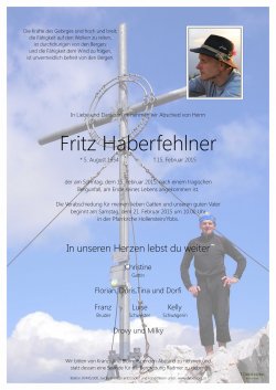 Parte von Fritz Haberfehlner