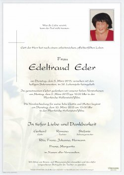 Parte von Edeltraud Eder