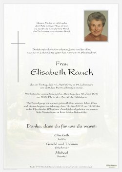 Parte von Elisabeth Rauch