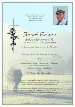 Parte von Josef Ecker