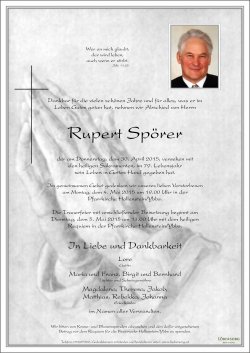 Parte von Rupert Spörer