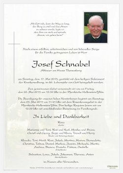 Parte von Josef Schnabel