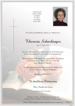 Parte von Theresia Schachinger