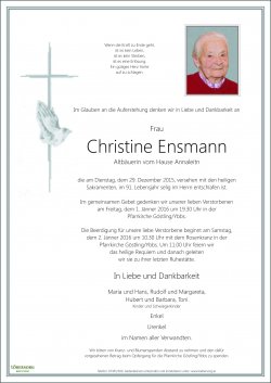 Parte von Christine Ensmann