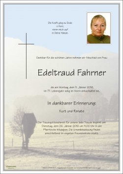 Parte von Edeltraud Fahrner