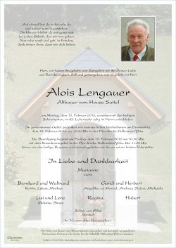 Parte von Alois Lengauer