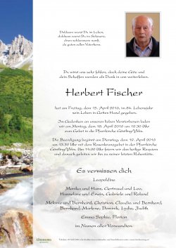 Parte von Herbert Fischer