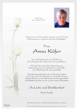 Parte von Anna Käfer