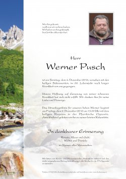 Parte von Werner Pusch