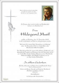 Parte von Hildegard Musil