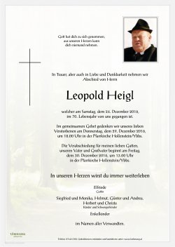 Parte von Leopold Heigl