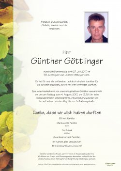 Parte von Günther Göttlinger