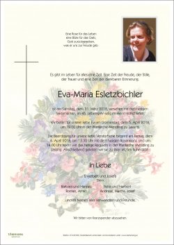 Parte von Eva-Maria Esletzbichler