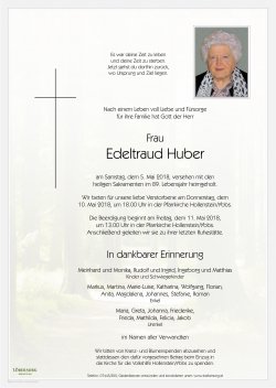 Parte von Edeltraud Huber