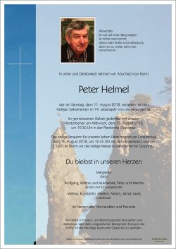 Parte von Peter Helmel
