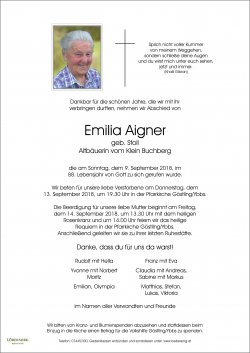 Parte von Emilia Aigner