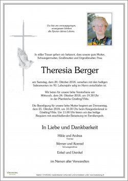 Parte von Theresia Berger