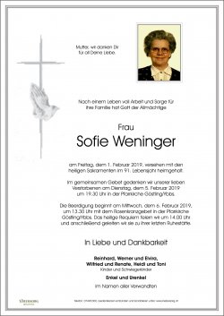 Parte von Sofie Weninger