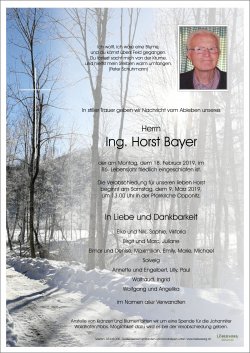 Parte von Ing. Horst Bayer