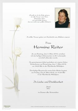 Parte von Hermine Reiter