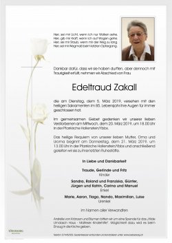 Parte von Edeltraud Zakall