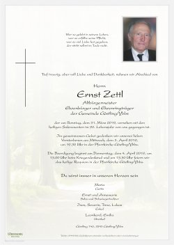 Parte von Ernst Zettl