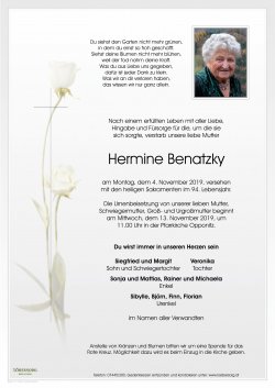 Parte von Hermine Benatzky