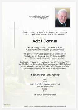 Parte von Adolf Danner