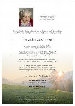 Parte von Franziska Gollmayer