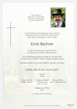 Parte von Ernst Bachner