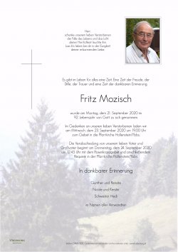 Parte von Fritz Mozisch