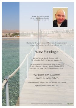 Parte von Franz Fohringer
