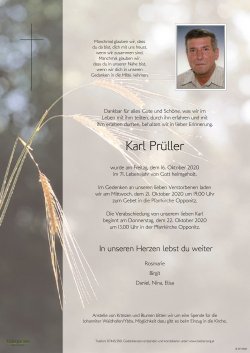 Parte von Karl Prüller