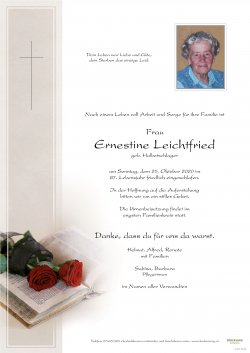 Parte von Ernestine Leichtfried