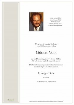 Parte von Günter Volk