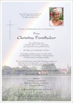 Parte von Christine Forsthuber