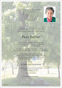 Parte von Paula Bachler