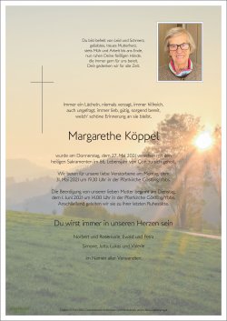 Parte von Margarethe Köppel