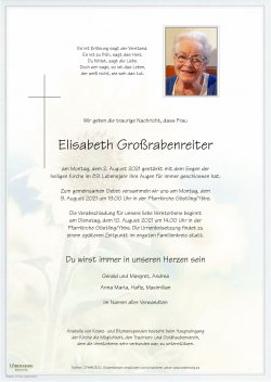 Parte von Großrabenreiter Elisabeth