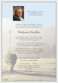 Parte von Stefanie Haidler