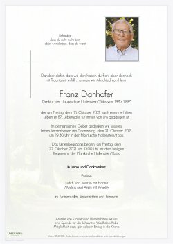 Parte von Franz Danhofer