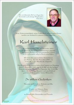 Parte von Karl Haselsteiner