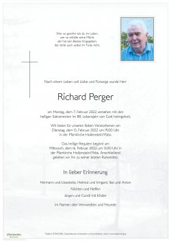 Parte von Richard Perger