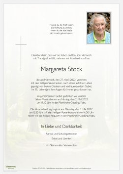 Parte von Margareta Stock