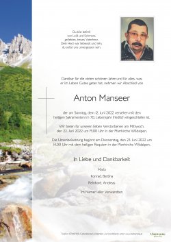 Parte von Anton Manseer