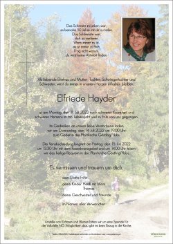 Parte von Elfriede Hayder