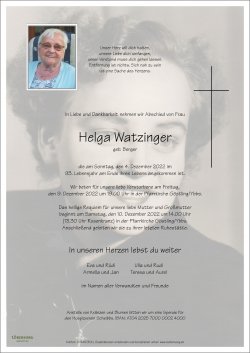 Parte von Helga Watzinger