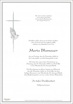 Parte von Maria Blamauer