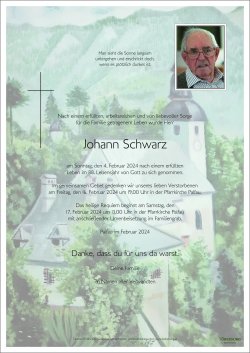 Parte von Johann Schwarz