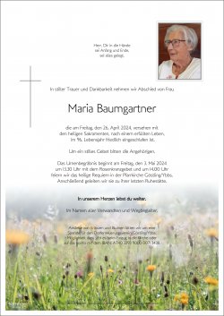 Parte von Maria Baumgartner